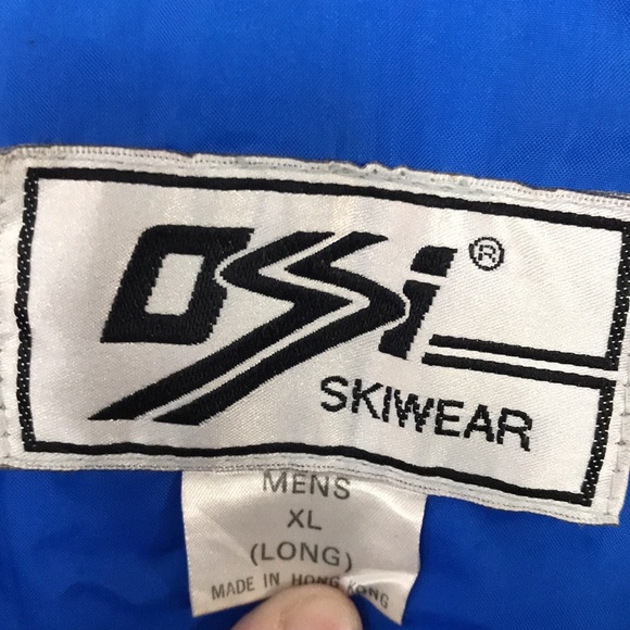 🏂❄️SNOW PANTS OVERALLS BLUE SIZE XL LONG 40Wx47L GREAT CONDITION! - Picture 4 of 9